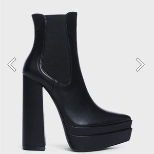 Platform Ankle Booties..New.!